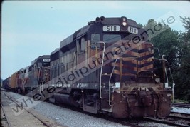 Original Slide GM&amp;O Gulf Mobile &amp; Ohio 510 EMD GP30 1984 East Dubuque ILL - £11.53 GBP