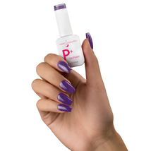 Light Elegance P+ Soak Off Color Gel - Dark Secret (10ml) image 3