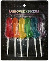 Rainbow Dick Suckers - £12.04 GBP