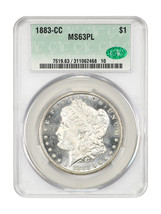 1883-CC $1 Cacg MS63PL - £491.49 GBP