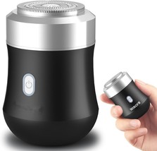 Electric Shaver One-Button Use Electric Razor for Men Rotary Portable Mini Shave - £20.41 GBP