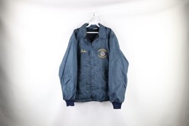 Vtg 70s Mens Large Lined Aberdeen Township New Jersey State Police Jacket USA - $69.25