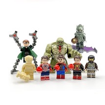 Spider-Man Doctor Octopus Green Goblin Lizard Electro Sandman 8pcs Minifigures - $18.49