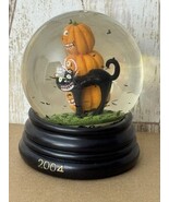 2004 Halloween Snow Globe Pumpkins Cat Spooky Bats Water Globe Decor Y2K - €15,45 EUR 2004 Halloween Snow Globe Pumpkins Cat Spooky Bats Water Globe Decor Y2K - €15,45 EUR