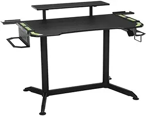 Rsp-3010 Computer Ergonomic Gaming Desk, Height Adjustable 52.6 In, Green - $667.99