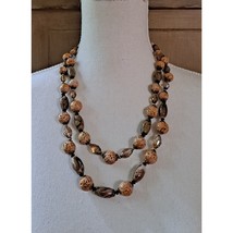 Vintage Boucher LeC Le Couturier Multi Strand Necklace w/Earrings Rare! Signed - £197.84 GBP