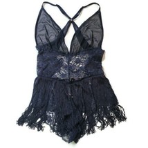 Pure Romance Fringe Benefits Bodysuit Teddy Lingerie Large - $53.82 CAD