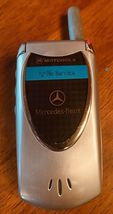 Rare VINTAGE Mercedes-Benz Motorola Cell Phone 60C, CDMA, Battery is Charging - £287.01 GBP