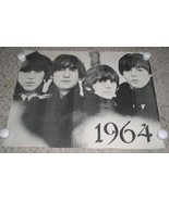 The Beatles Poster Vintage 1960&#39;s Head Shop Black White Group Pose - $224.11 CAD