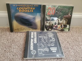 Lot of 3 Country Music CDs; Cavalcade, Hits, Country Boogie - £7.58 GBP