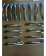 Set of Seventeen (17) Drawer/Cupboard Metal Handles ~ Black w/Copper Color - $51.31 CAD