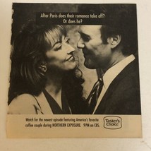 1992 Taster’s Choice Coffee Vintage Print Ad Anthony Stewart Head pa18 - $5.93