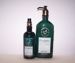 Bath &amp; Body Works Aromatherapy Eucalyptus Body Lotion &amp; 5 in 1 Oil Mist Set - £21.97 GBP