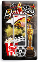 Hollywood Tv Room Movie Stars Theater 1 Gfi Light Switch Wall Plate Home Hd Art - £9.58 GBP