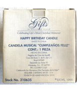Gifts by House of Lloyd Happy Birthday Cake Candle Musical when lit - $34.99 CAD