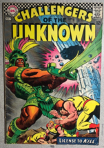 Challengers Of The Unknown #56 (1967) Dc Comics Vg++ - £14.05 GBP