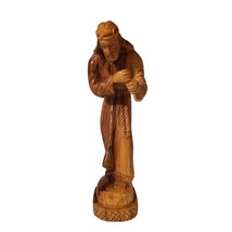 Wood Statue Figure Jesus Hand Carved 8&quot; - $19.35