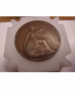 1912 English One Penny UK Large Cent 1c Great Britain! - $318.37 MXN