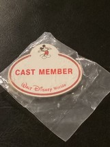 WDW Cast Exclusive Name Tag Mickey Character “Cast Member” Disney Pin - $39.99