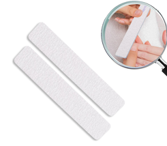 INSTANT Nail File White Jumbo Square (80/100 Grit) 50/Pack - $48.00