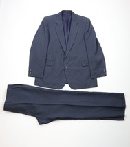 Vintage 70s Streetwear Mens 44R Distressed Striped 2 Piece Suit Wedding ... - $1,857.39 MXN