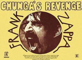 Frank Zappa - Chunga&#39;s Revenge - 1970 - Album Release Promo Poster Magnet - £9.54 GBP