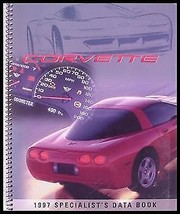 1997 Chevy Corvette Specialist&#39;s Dealer Data Details Book, Spiral Bound,... - $28.71