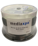 Grade A Blu-ray 4X BD-R 25GB Disc Shiny Silver - $526.23 MXN+