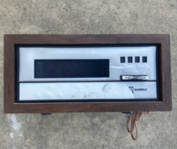 Vintage Bsr Mc Donald TD8SW-2 8 Track Stereo Player Wood Grain -TESTED/NEW Belt - $59.39