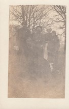 Vintage RPPC Postcard Family Christmas 1913 At 1PM Family Identified On Back - £10.14 GBP