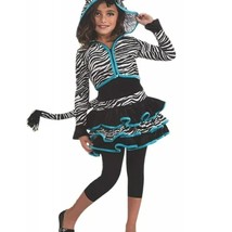 Zebra Hoodie Child Costume - XL - £21.90 GBP
