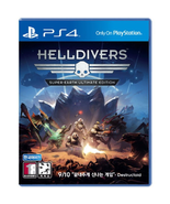 PS4 HELLDIVERS Super Earth Ultimate Edition Korean subtitles - £33.40 GBP