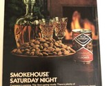 1976 Smokehouse Almonds Vintage Print Ad Advertisement pa21 - £6.22 GBP