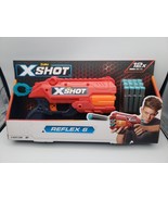 ZURU X-Shot Excel Double Reflex 6 Foam Dart Blaster with 12 Darts Multic... - $16.92