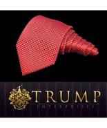 DONALD J. TRUMP~ SIGNATURE COLLECTION Red Checkered MAGA POWER TIE Necktie - $132.59 CAD
