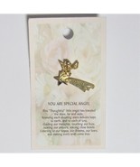 You Are Special Angel Pin Gold brooch resin Shooting Star hatpin lapel p... - $5.41 CAD