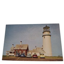 Postcard Highland Lighthouse Truro Cape Cod Massachusetts Chrome Unposted - $8.21