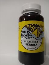 New Body Saw Palmetto 100 Vegicaps contains no fillers, binders, additives - $44.19 CAD
