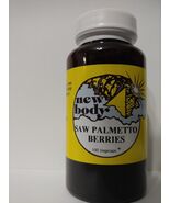 New Body Saw Palmetto 100 Vegicaps contains no fillers, binders, additives - $44.19 CAD