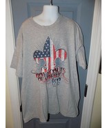BSA BOY SCOUTS of AMERICA 100 Years Gray T-Shirt Size L Boy&#39;s EUC - $351.57 MXN