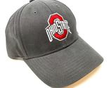National Cap MVP Ohio State Buckeyes Logo Dark Grey Curved Bill Adjustab... - $22.49