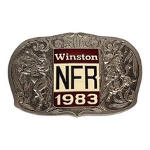 Winston NFR 1983 Western Belt Buckle Oklahoma City Western Rodeo Memorab... - £29.76 GBP