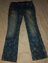 DKNY Low Rise Jeans Boot Cut Juniors Size 9 Used - £7.93 GBP