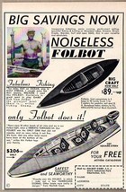 1956 Print Ad Folbot Folding Boats Made in Charleston,SC - $10.94