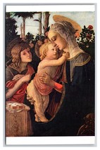 Madonna and Child Painting by Sandro Botticelli UNP DB Postcard W21 - £3.07 GBP