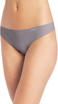 Calvin Klein Womens Invisibles Thong Size X-Large Color Purple - $25.00