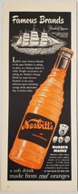 1950&#39;s Print Ad Nesbitt&#39;s of California Orange Soda Pop Yankee Clipper Boat - £11.38 GBP