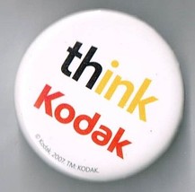 Kodak Pin back Pin Back Button Pinback - £7.55 GBP
