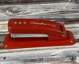 Vintage Swingline Cub Stapler - Red  - $11.64