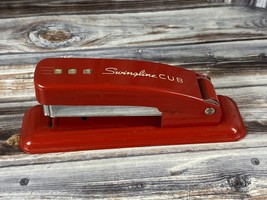 Vintage Swingline Cub Stapler - Red  - £9.16 GBP